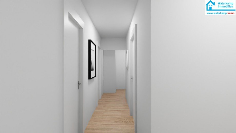 01 Flur (DG, 3-D) Einfamilienhaus Steinfurt