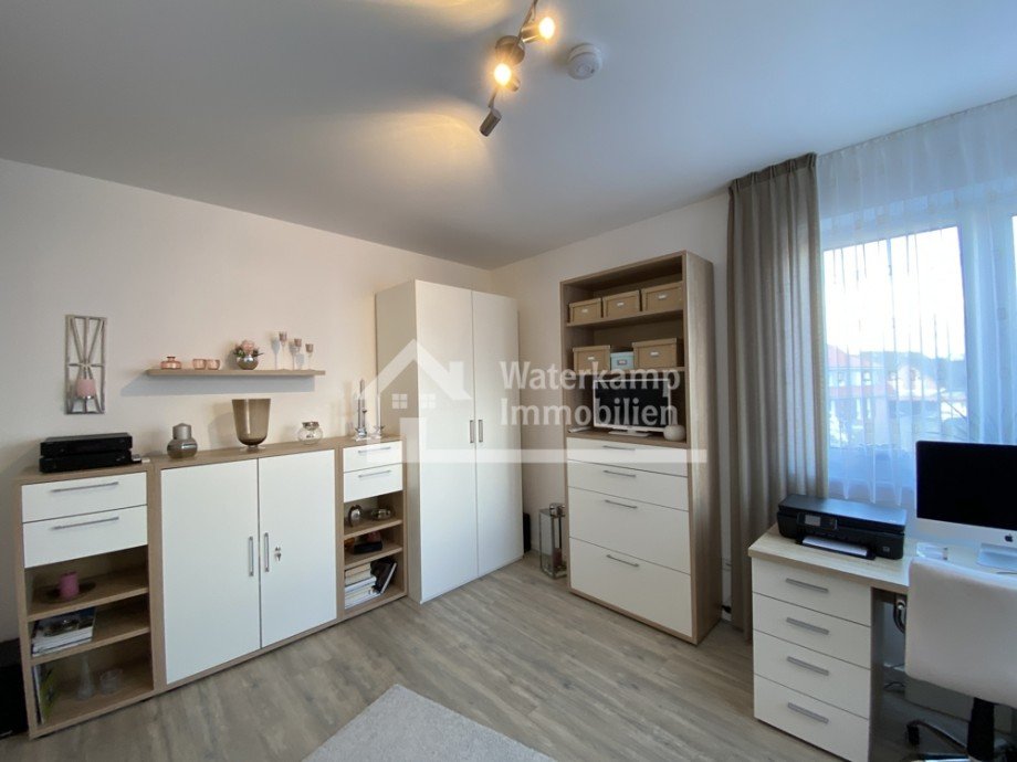 Schlafzimmer (B�ro) Etagenwohnung Laer
