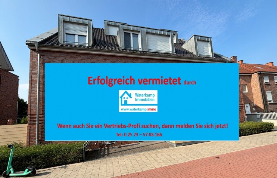 Erfolgreich vermietet! Erdgeschosswohnung M�nster