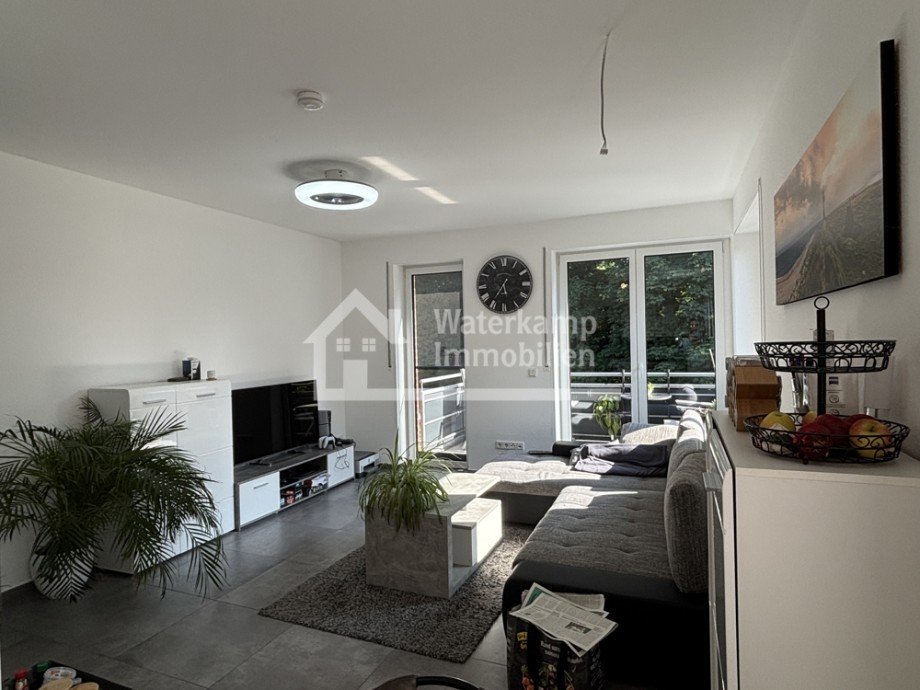 Wohnzimmer Etagenwohnung Laer