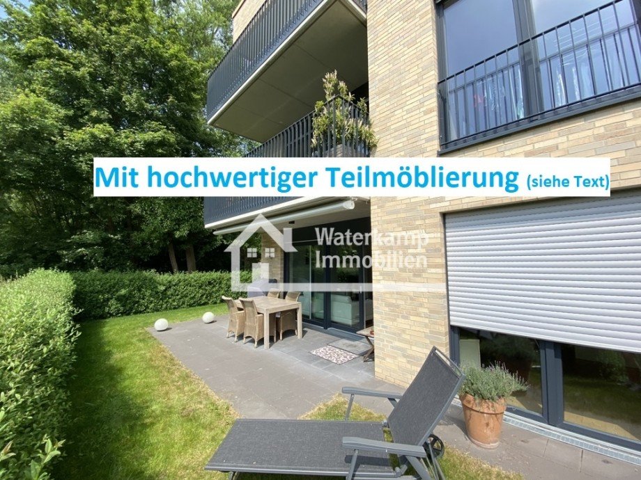 Au�enansicht Erdgeschosswohnung M�nster-Mecklenbeck