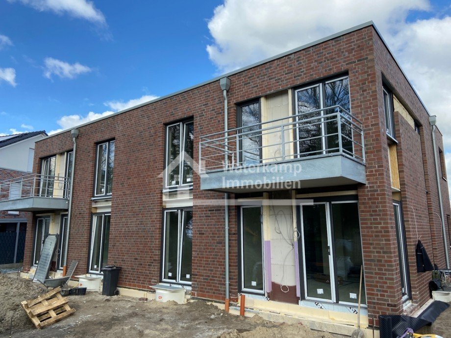 Ansicht S�d-West Etagenwohnung Laer
