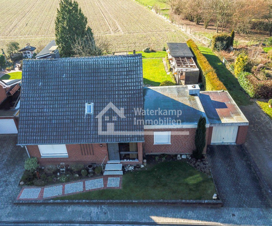 Luftblick Einfamilienhaus Nordwalde