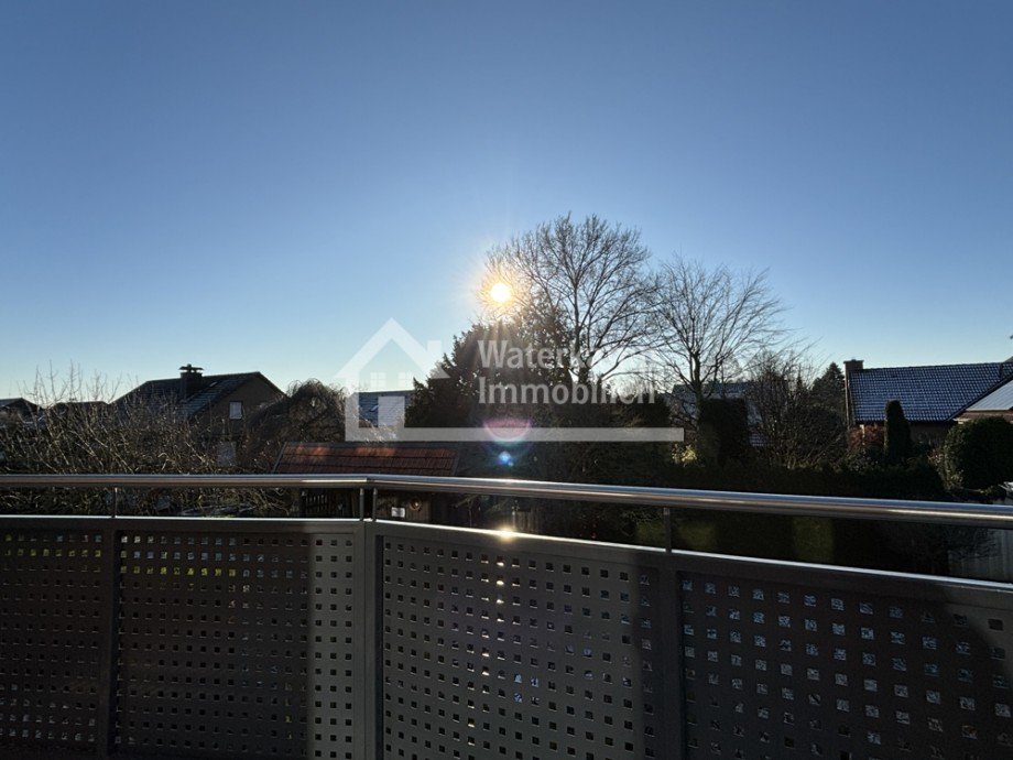 Balkonaussicht Etagenwohnung Nordwalde