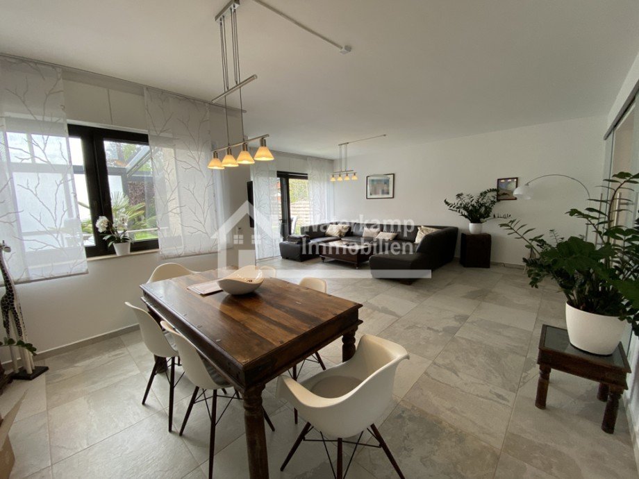 Wohnzimmer EG Doppelhaush�lfte Nordwalde