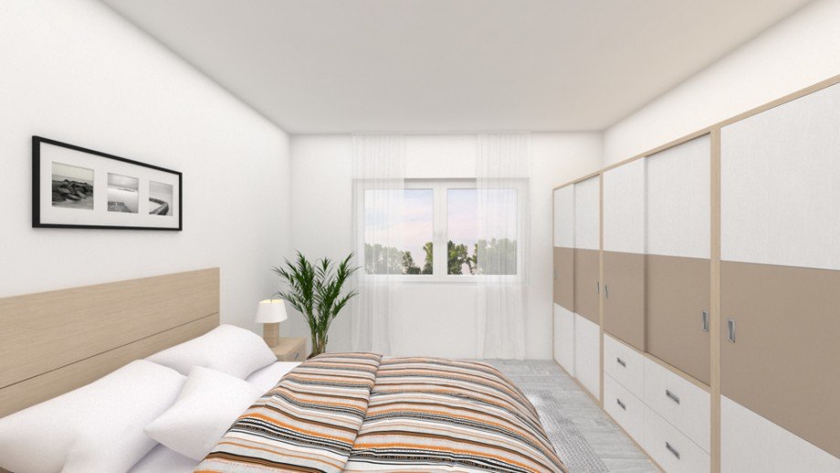Schlafzimmer Doppelhaush�lfte Nordwalde (in der N�he von M�nster)