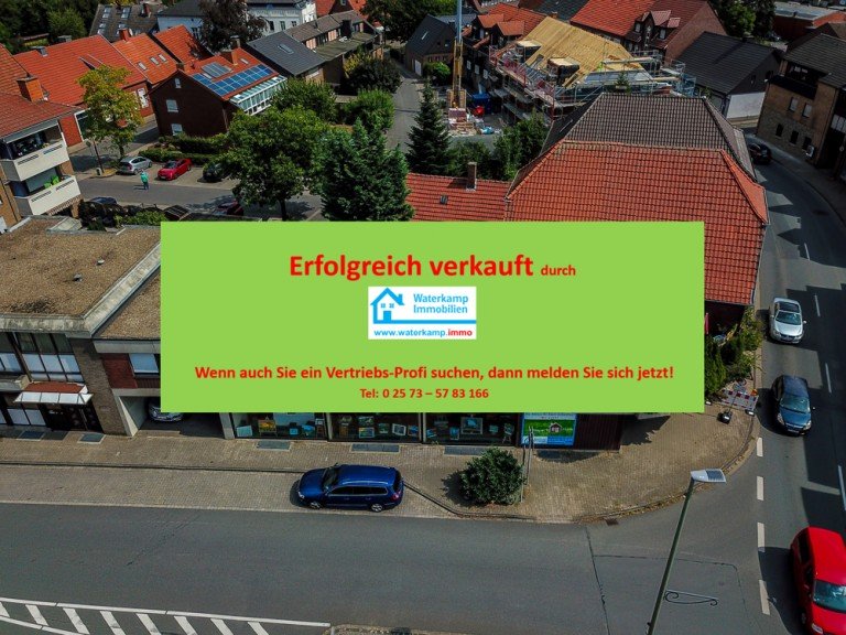 erfolgreich verkauft Nordwalde Wohn- / Gesch�ftshaus Wohn- + Gesch�ftshaus im Zentrum von Nordwalde
