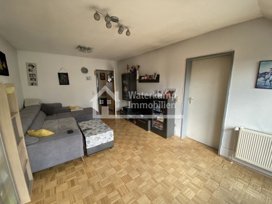 Wohnzimmer Dachgeschosswohnung M�nster / Hiltrup