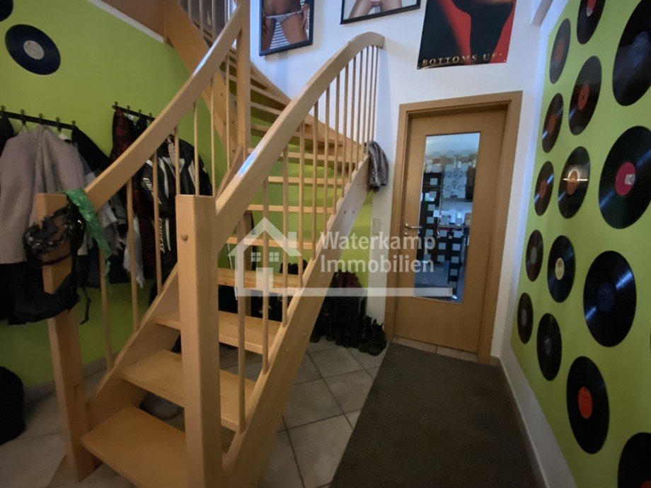 Treppe zum SB Haus Nordwalde