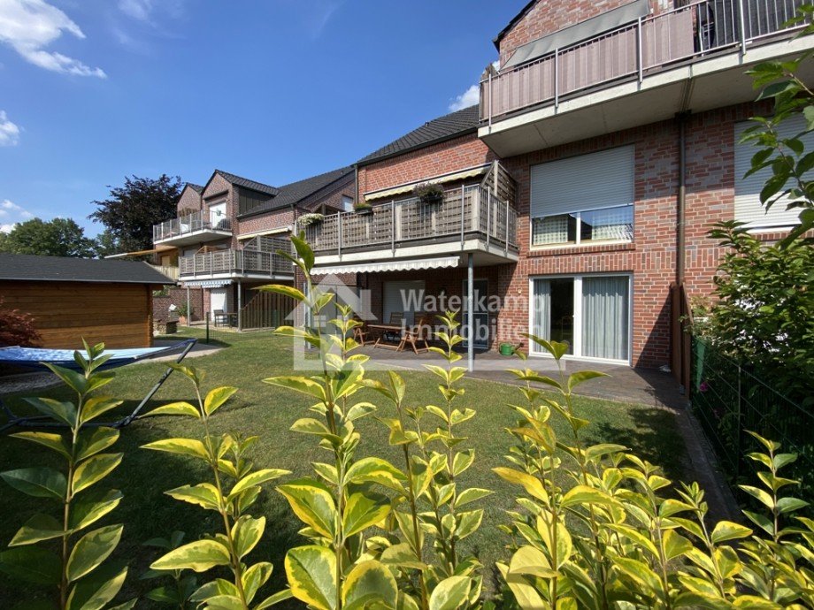 Terrasse + Garten Erdgeschosswohnung Nordwalde