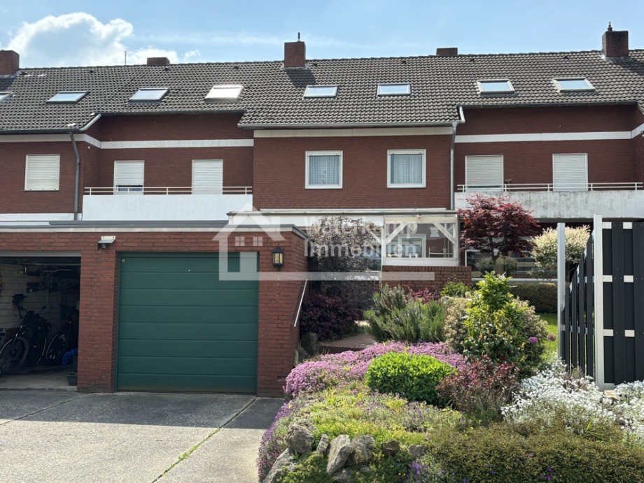 R�ckansicht Reihenmittelhaus Nordwalde