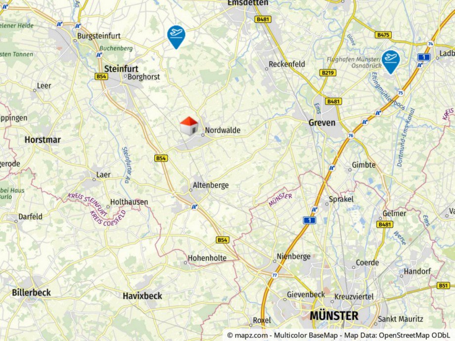 Macrolage Einfamilienhaus Nordwalde