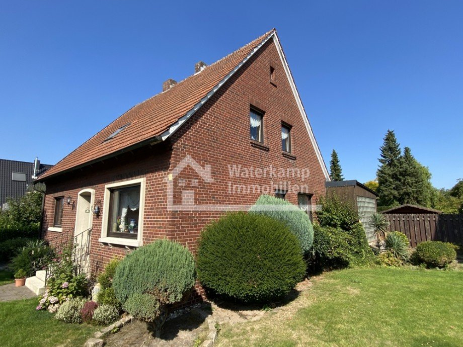 Ansicht vorne rechts Einfamilienhaus Nordwalde