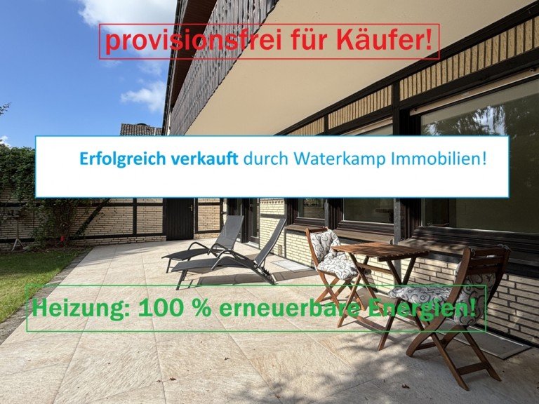 Erfolgreich verkauft! Nordwalde Erdgeschosswohnung Top modernisierte Wohnung mit gro�er Terrasse + Garten (provisionsfrei f�r K�ufer)