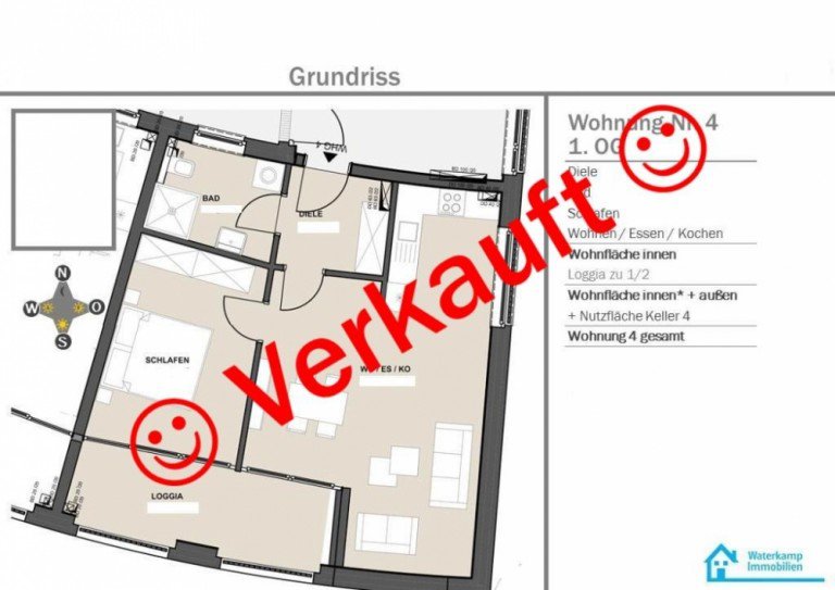 911af448-f81c-4444-90a3-630a90604f0f_Grundriss_Whg Greven Etagenwohnung Wundersch�ne Eigentumswohnung mit S�d-West Loggia im 1. OG 4