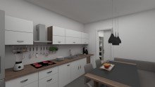 K�che 03 Wohn- u. Gesch�ftshaus im Speckg�rtel von M�nster