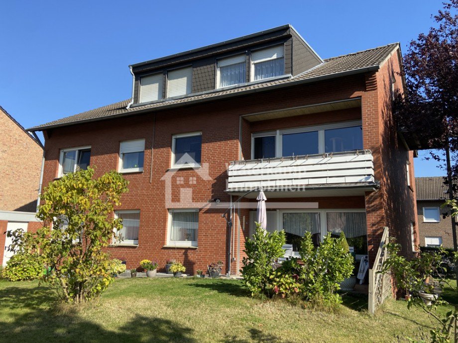 R�ckansicht Mehrfamilienhaus Nordwalde