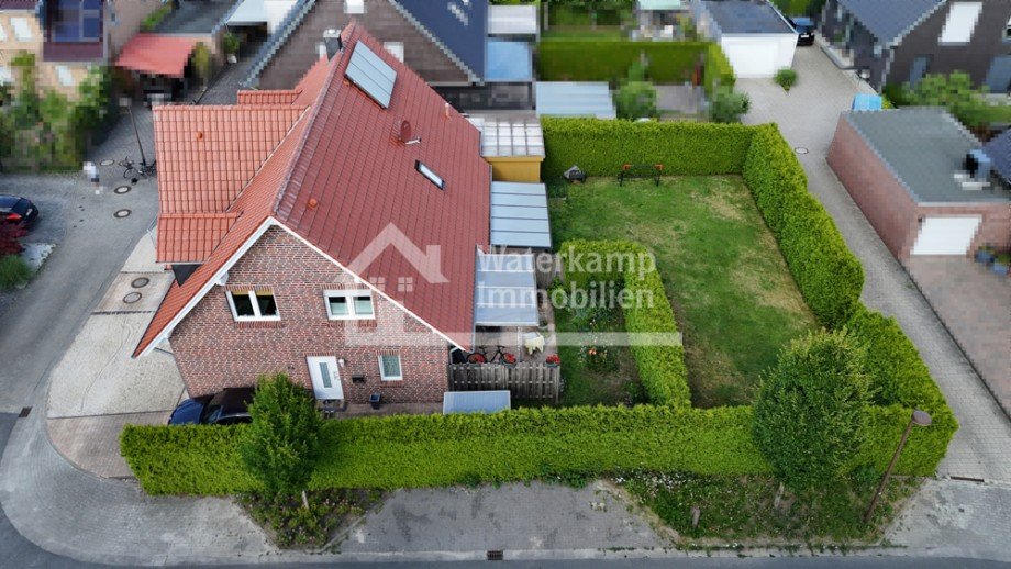 Luftaufnahme Zweifamilienhaus Nordwalde