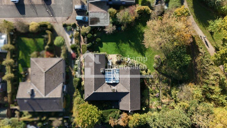 Luftaufnahme Altenberge Bungalow Lichtdurchfluteter Bungalow in Traumhafter Lage im Speckg�rtel von M�nster