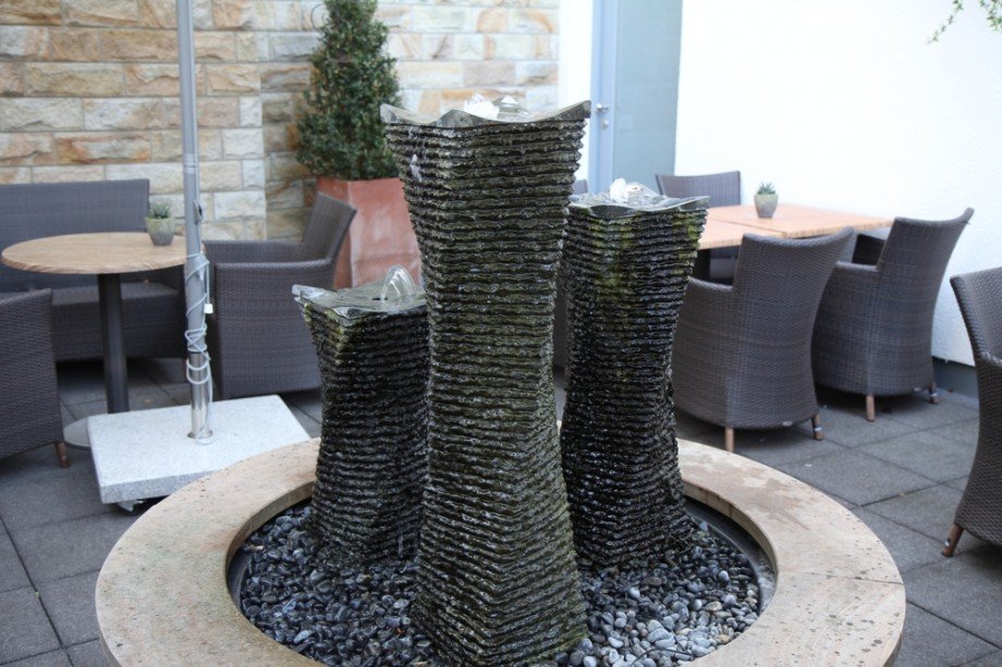 Innenhof Caf� Etagenwohnung Nordwalde