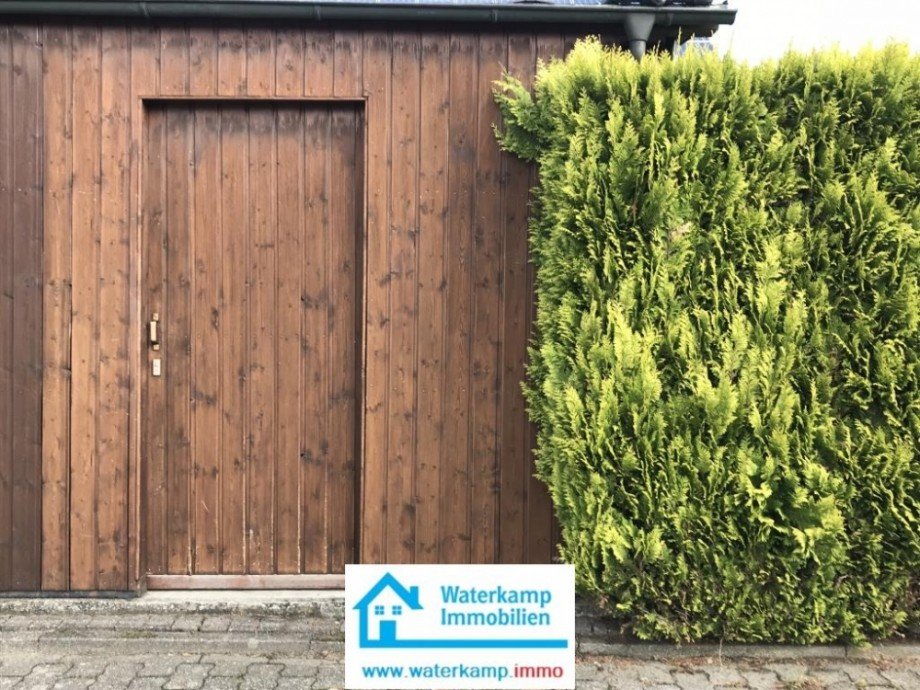 Gartenhaus von der Grundst�ckr�ckseite Haus Nordwalde
