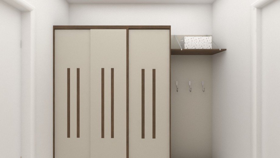 Diele mit Garderobe 02 EG Einfamilienhaus Nordwalde