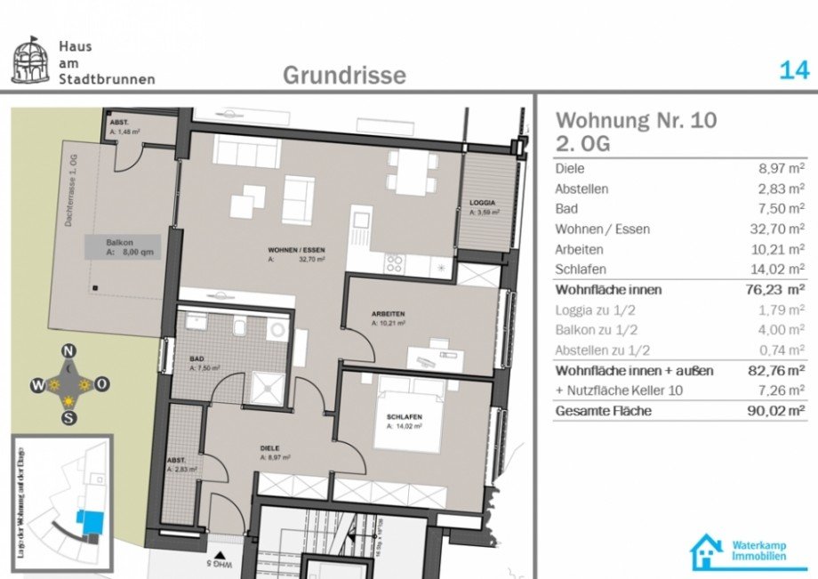20161217 Expose_Haus amStadtbrunnen Whg 10 Vermiet Terrassenwohnung Greven