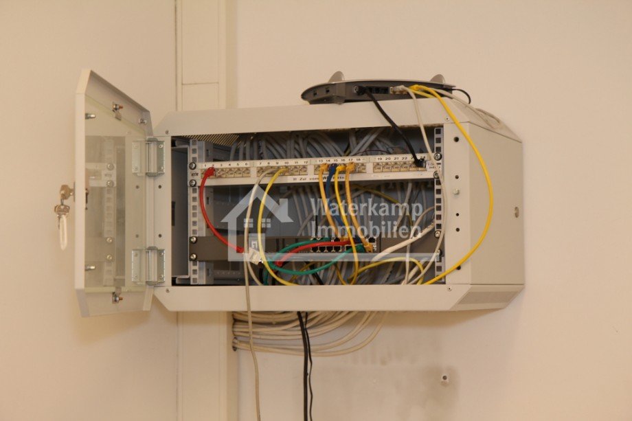 Netzwerkschrank Archiv EG Haus Nordwalde