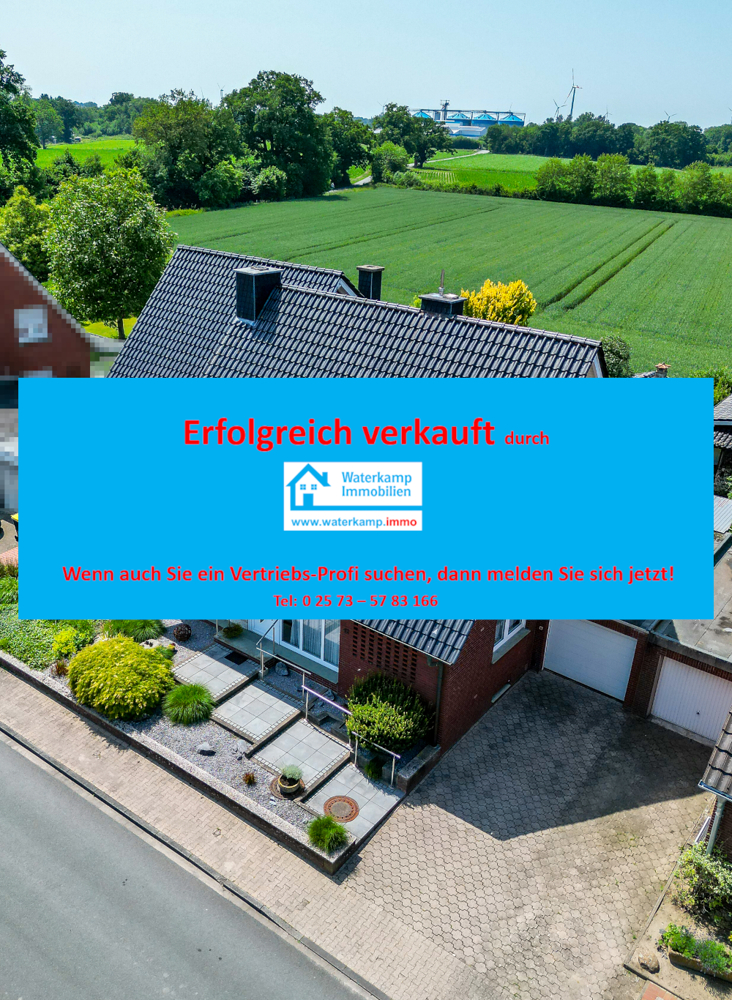 DJI_0886 verkauft Nordwalde Haus Doppelhaush�lfte mit sensationellem Ausblick u. Sonnengarantie in der N�he von M�nster