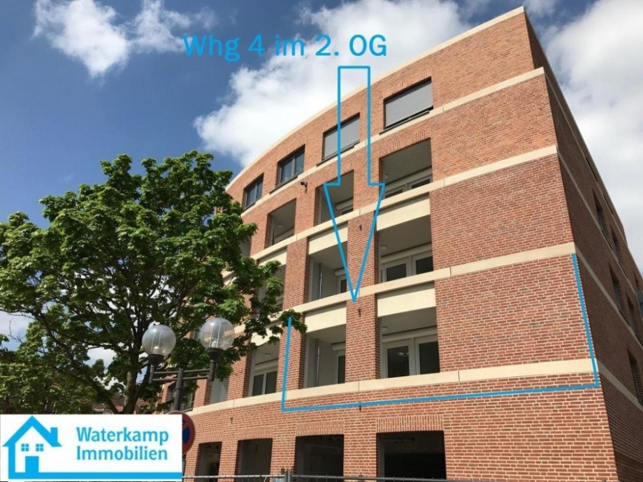 AU�enan-Ansicht Terrassenwohnung Greven