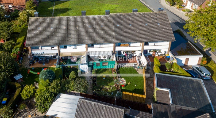 Gartenansicht Mehrfamilienhaus Nordwalde
