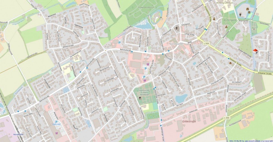 Mikro-Lage Einfamilienhaus Nordwalde