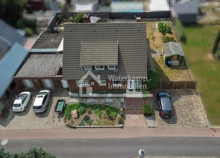 Luftaufnahme Einfamilienhaus Greven-Reckenfeld
