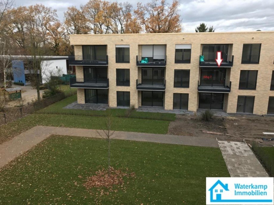 Haus 1 Whg 7 Au�enaufnahme V-2 Etagenwohnung M�nster-Mecklenbeck