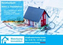 Wohn- + Gesch�ftshaus Nordwalde Wohn- u. Gesch�ftshaus im Speckg�rtel von M�nster