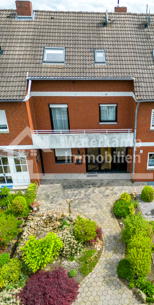 Vorderansicht Reihenmittelhaus Nordwalde