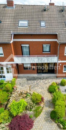 Vorderansicht Gepflegtes Reihenmittelhaus im Speckg�rtel von M�nster