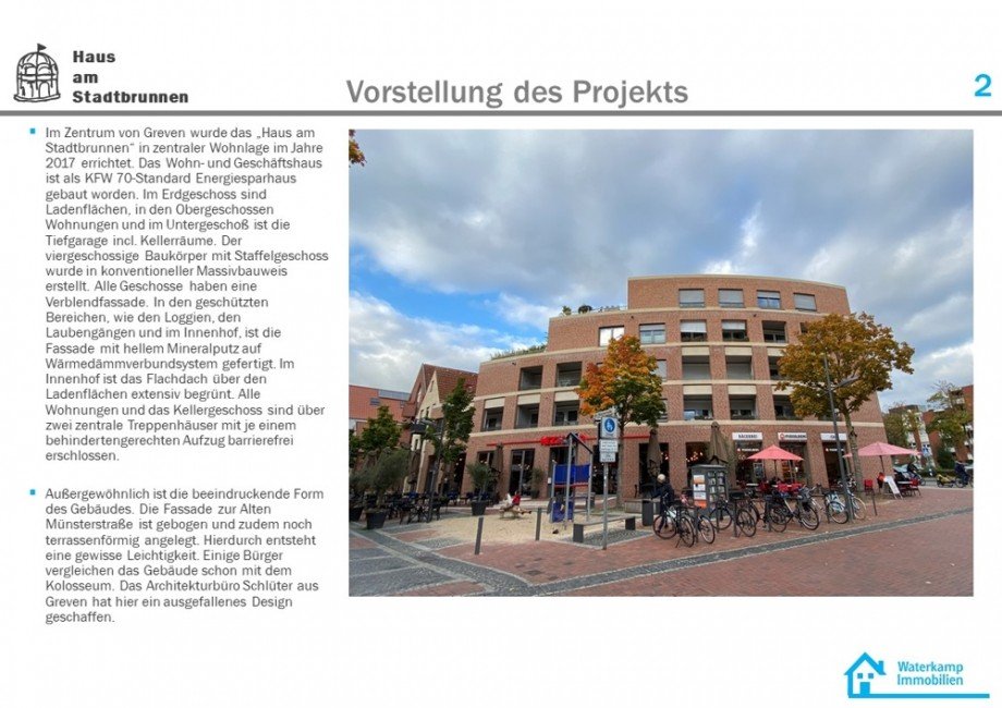 Projekt-Infos Etagenwohnung Greven