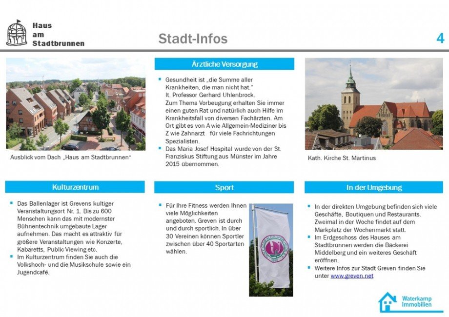 Stadt-Infos Etagenwohnung Greven