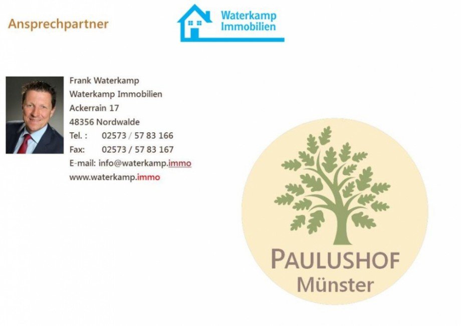 Ansprechpartner Etagenwohnung M�nster-Mecklenbeck