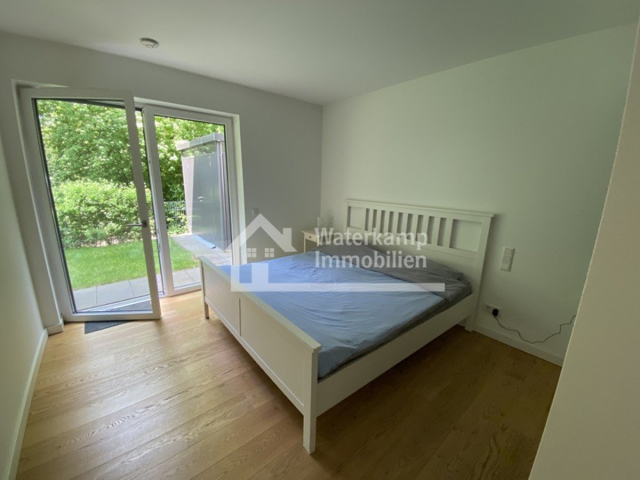 Schlafen Erdgeschosswohnung M�nster-Mecklenbeck