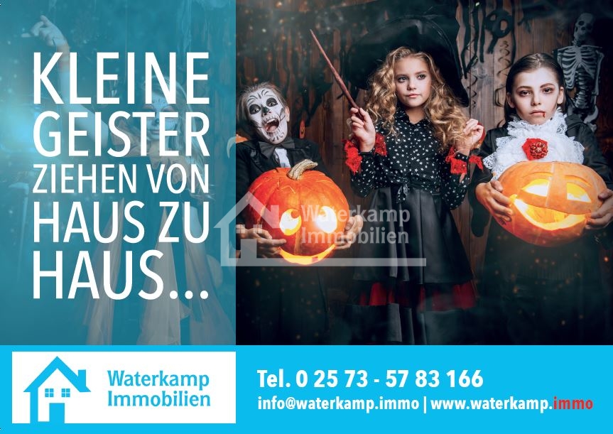 Bald ist Helloween Etagenwohnung Altenberge