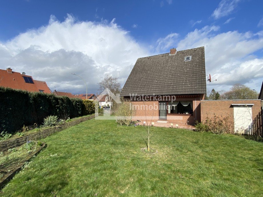 R�ckansicht Einfamilienhaus Nordwalde