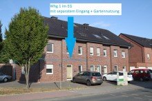 Vorderansicht Sch�ne Eigentumswohnung im EG mit alleiniger Gartennutzung
