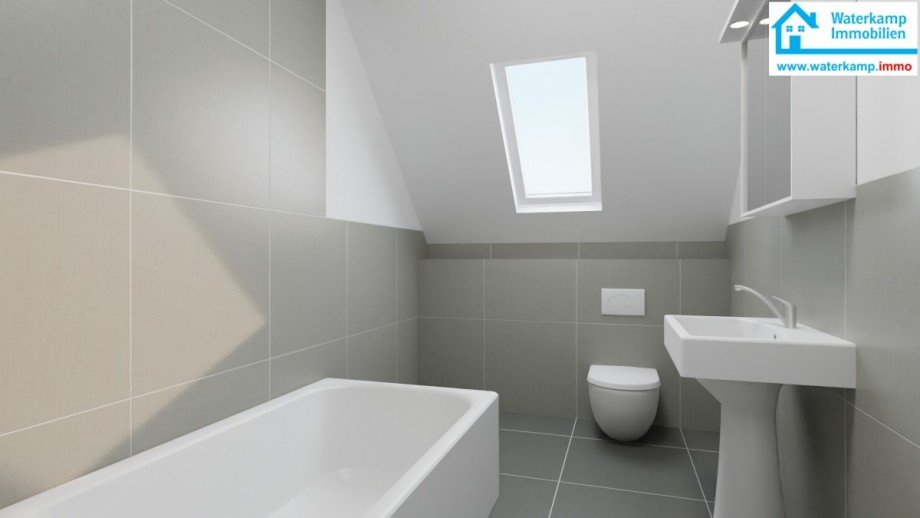Bad 05 Dachgeschosswohnung Altenberge