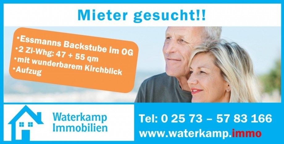 Werbebanner Etagenwohnung Nordwalde