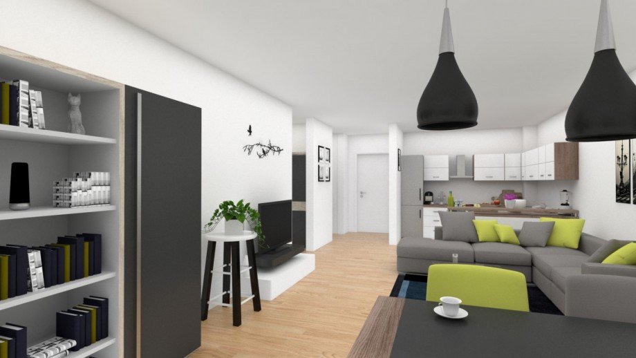 Wohnk�che Erdgeschosswohnung Nordwalde
