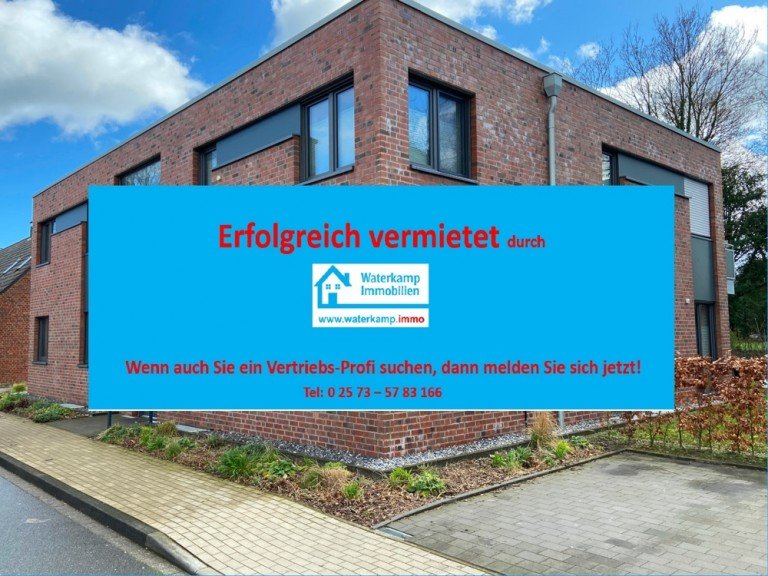 erfolgreich vermietet Laer Etagenwohnung Ruhige 3-Zi Wohnung im Zentrum von Laer