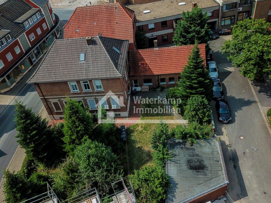 Luftaufnahme mit Garten Einfamilienhaus Nordwalde