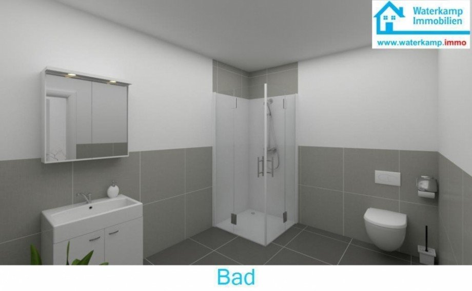Bad Dachgeschosswohnung Nordwalde